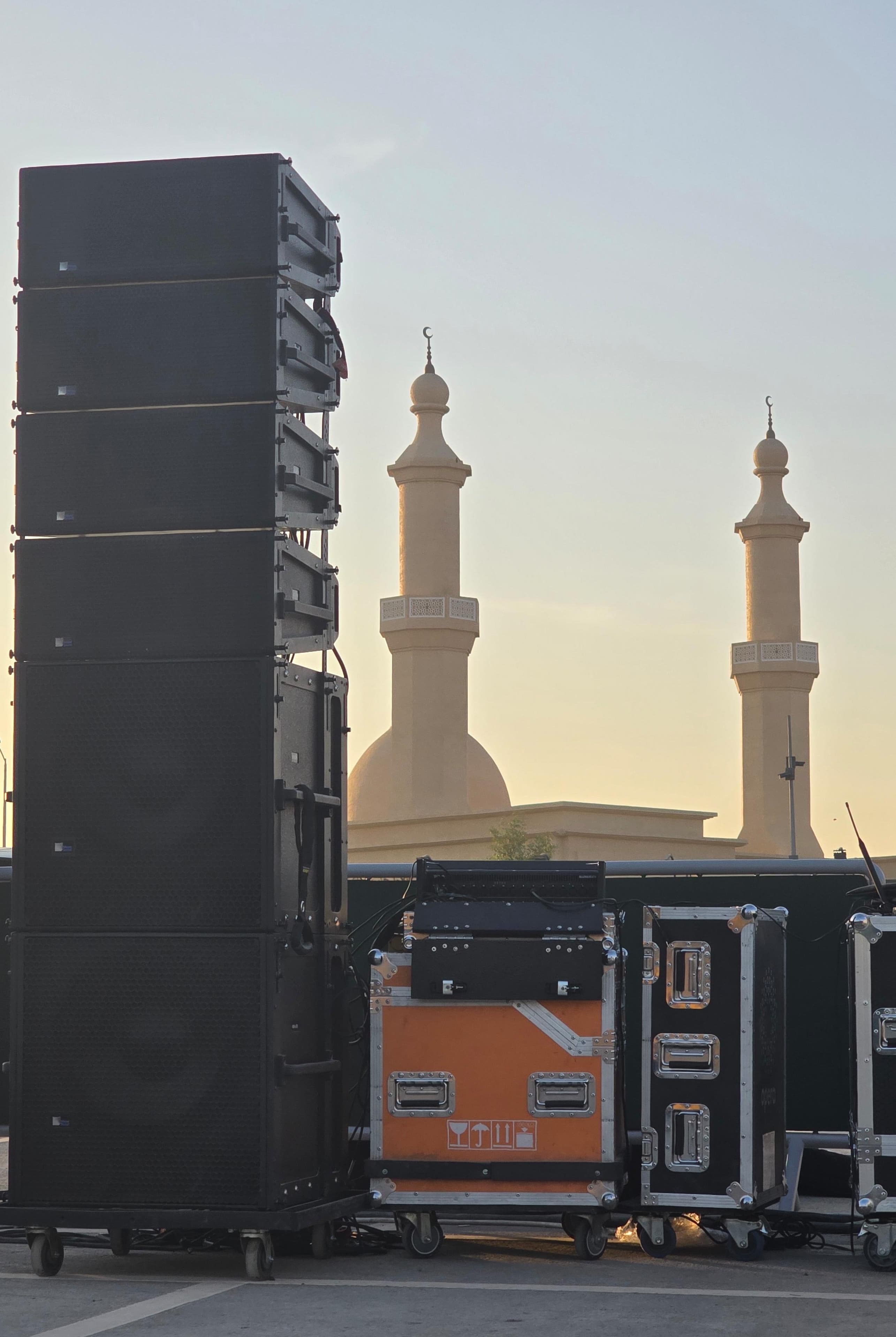 Nour Music live sound and event production work