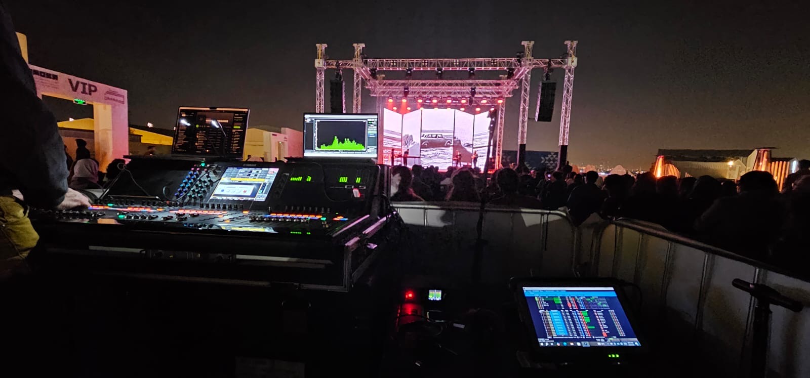 Nour Music live sound and event production work
